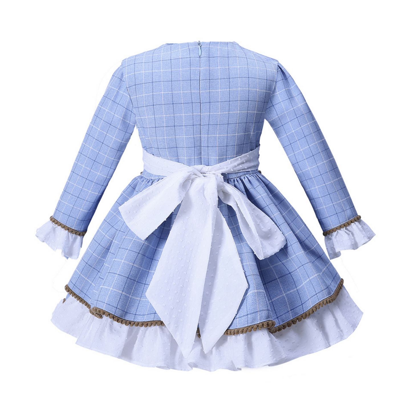 Abby’s Blue Platted Dress