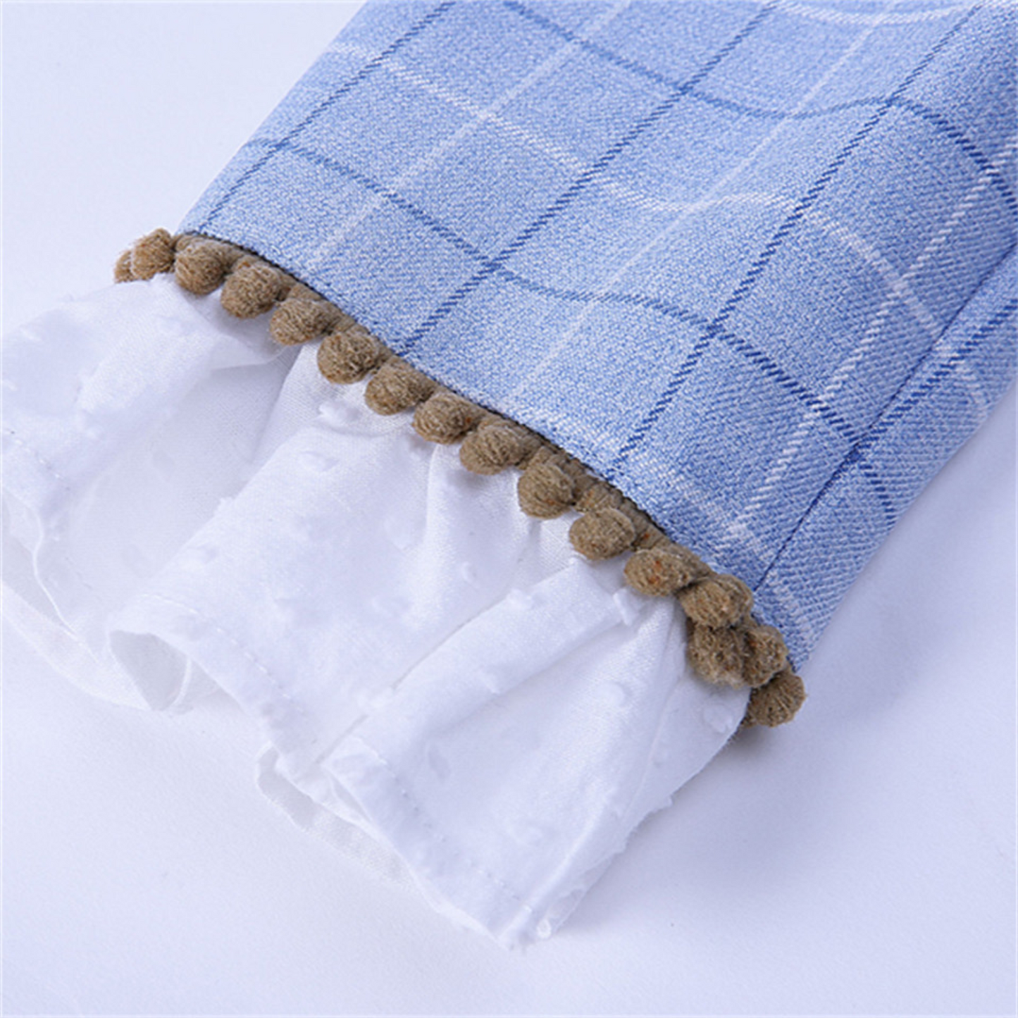 Abby’s Blue Platted Dress